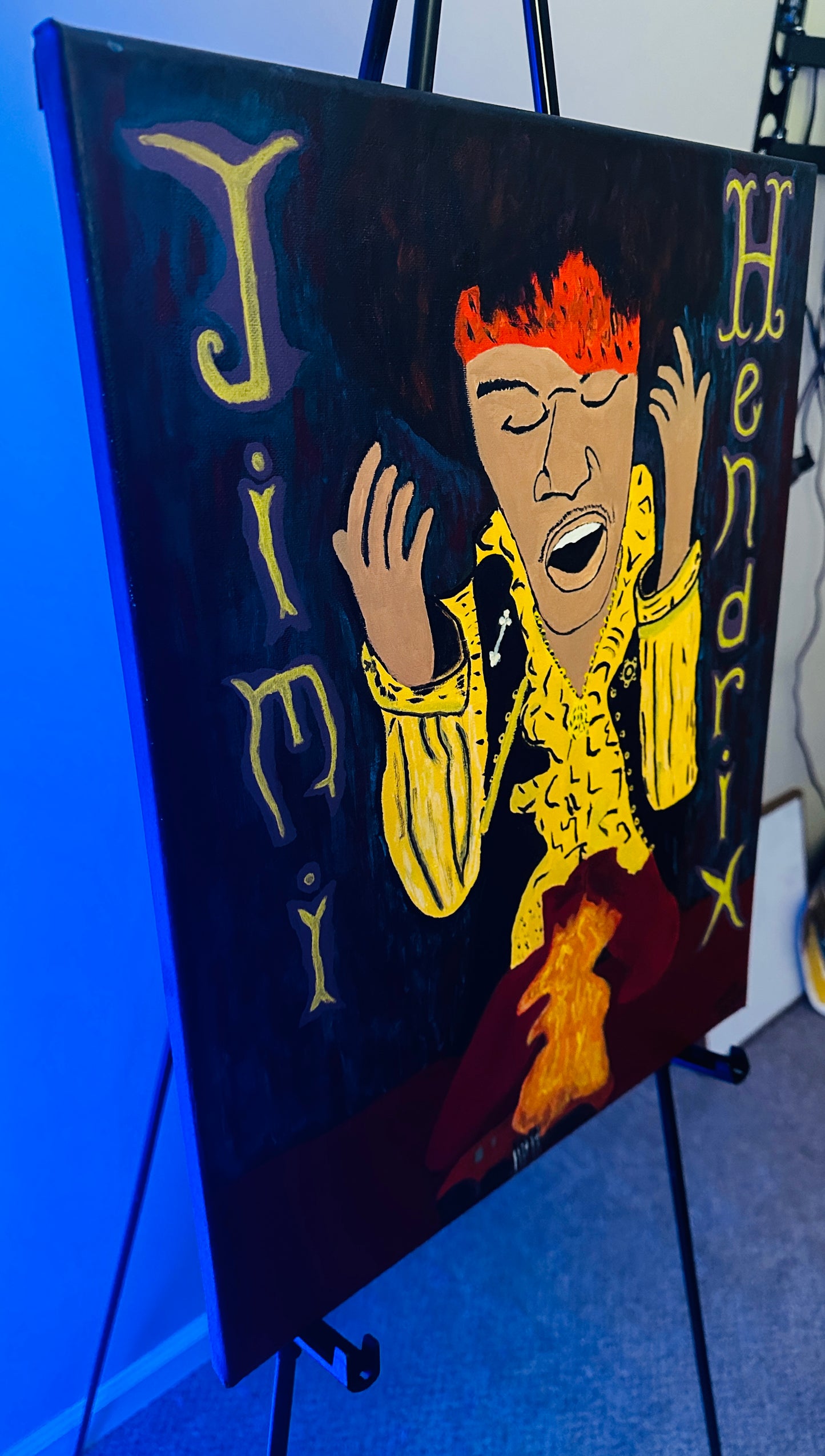 Jimi Hendrix Painting