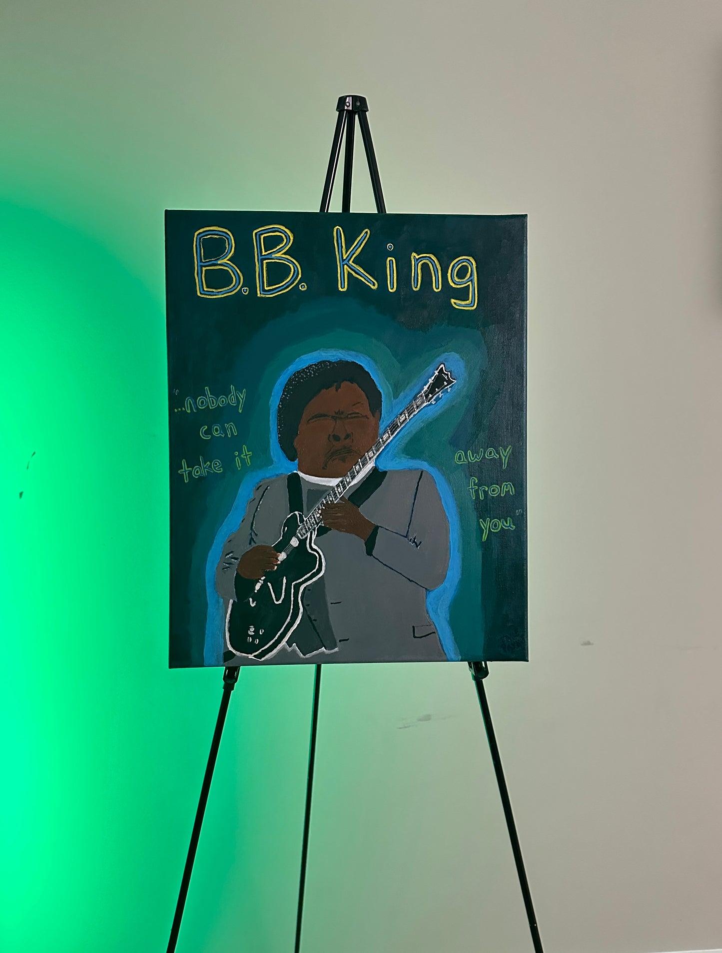 B.B. King Painting
