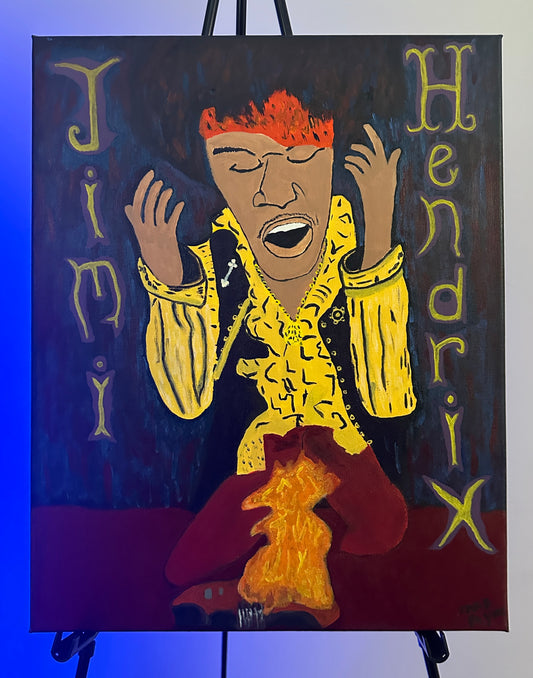 Jimi Hendrix Painting