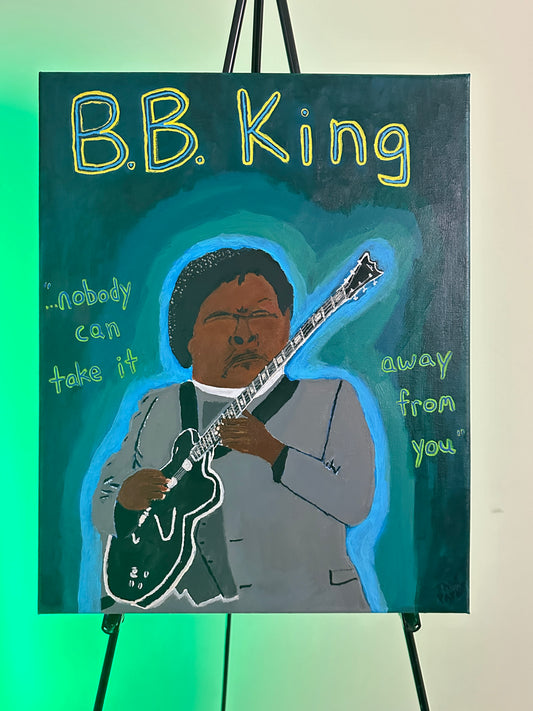 B.B. King Painting