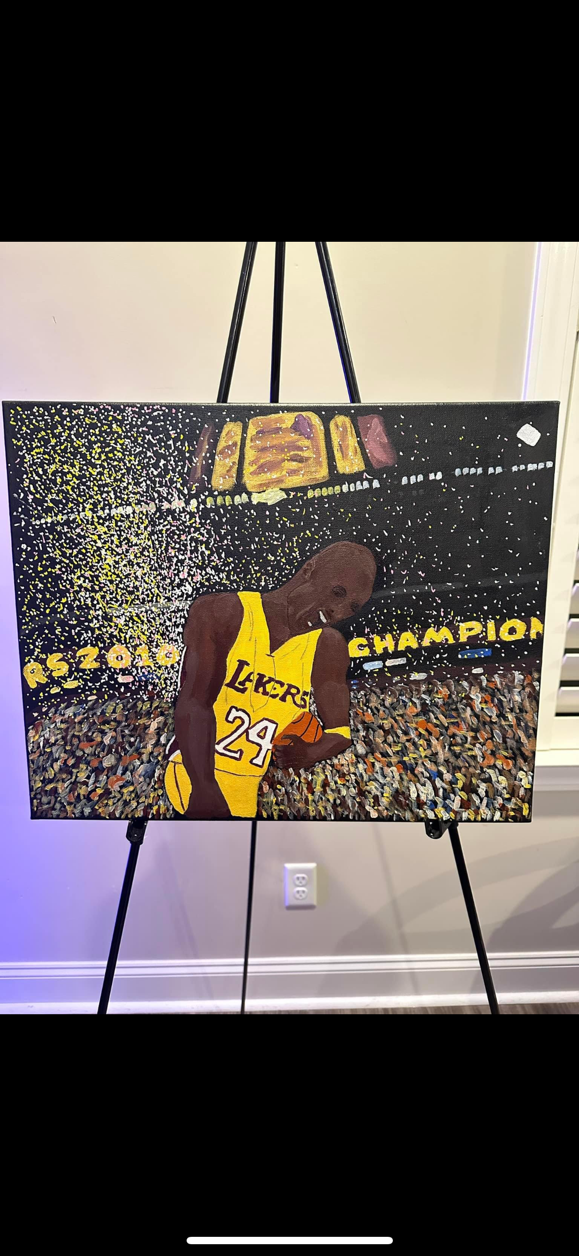 Kobe Bryant 2010 Champion Painting